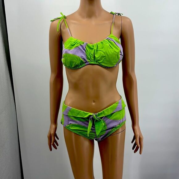 Vintage Ceeb‎ of Miami Bikini Sz 14 - Picture 1 of 10